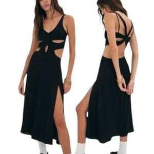 For love & lemons black dress